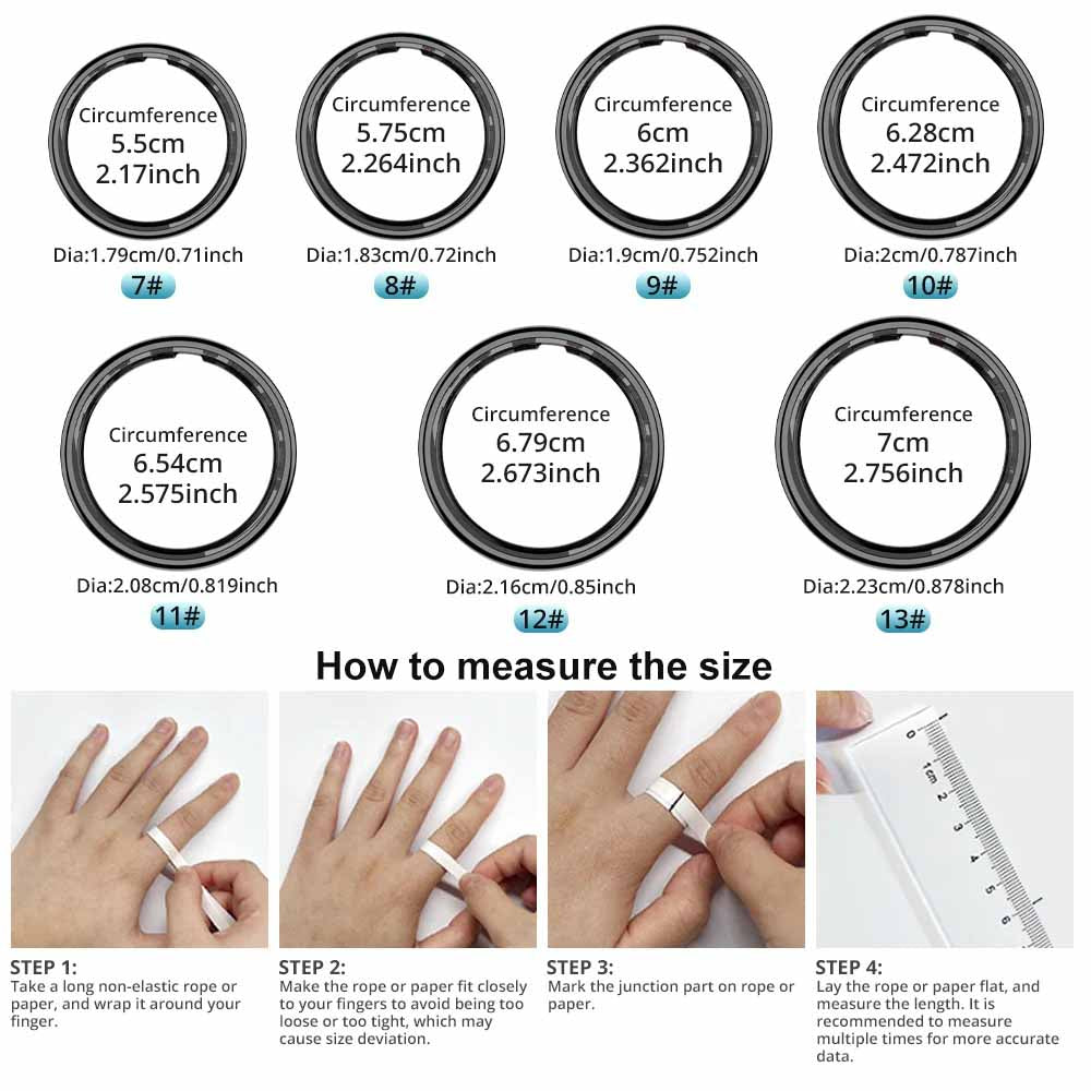 R12 Stainless Steel Smart Ring