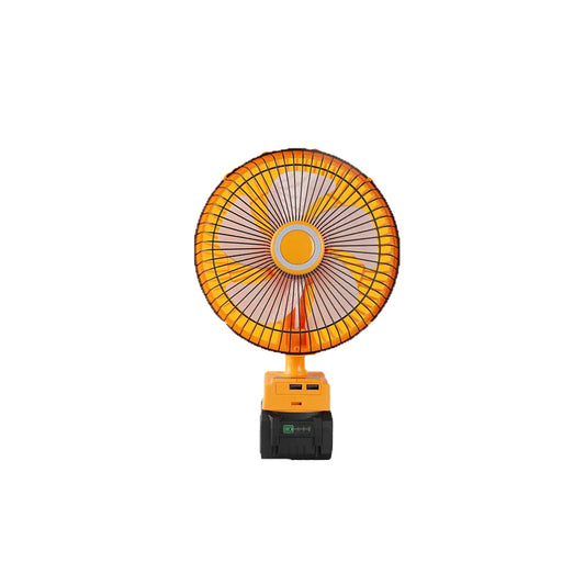 LYUWO Makita lithium battery industrial charging fan outdoor camping vehicle tool with  3-speed adjustable USB phone power bank