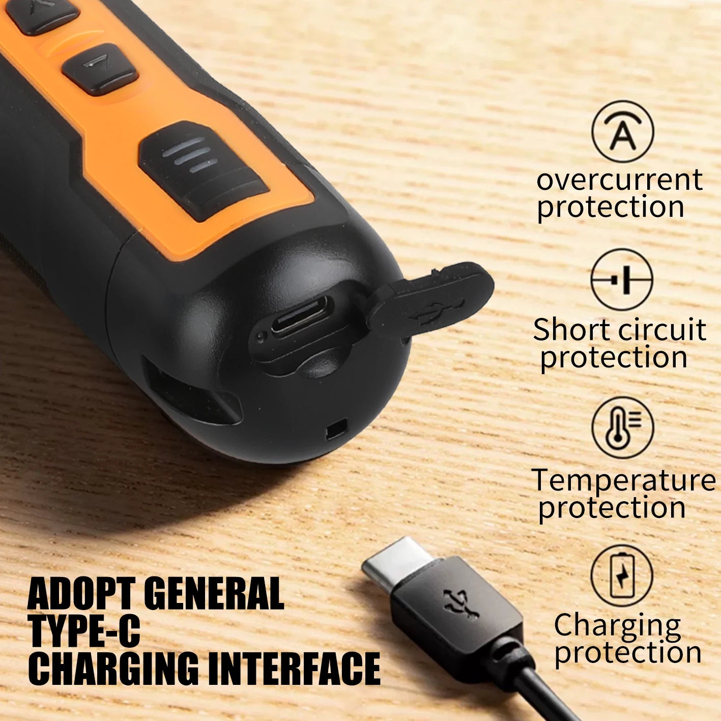 LYUWO Mini Wireless Electric Screwdriver, Rechargeable 1300mah Power Drill Bit, Multifunctional Disassembly Torque Repair Tool
