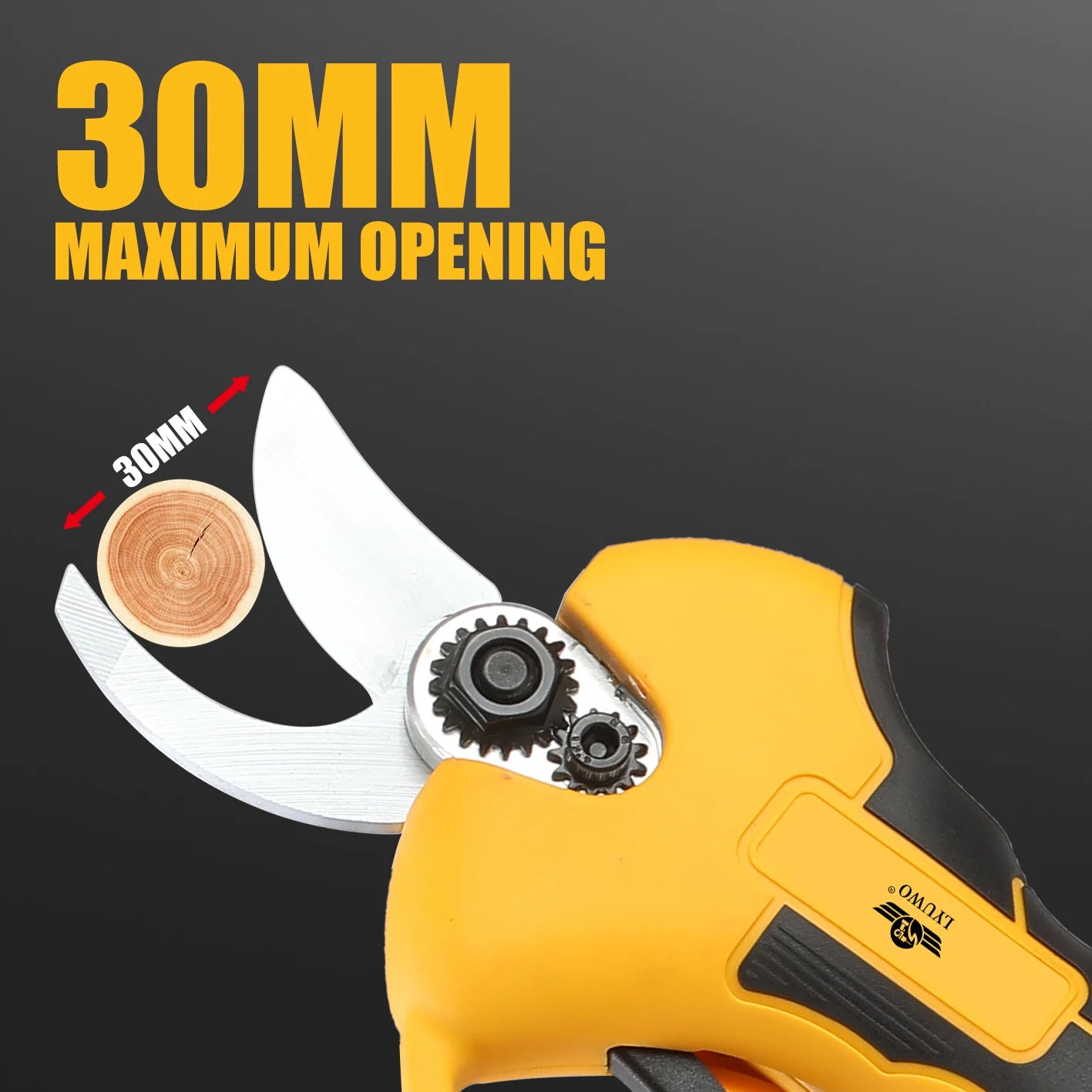 Electric Pruning Shears Fruit Tree Potted Pruning Electric Tool Rechargeable Wireless Pruning Scissors LYUWO